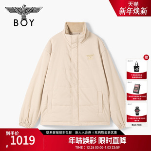 棉服拉链外套N29005 潮牌防寒保暖短款 BOYLONDON2025新款 秋冬时尚