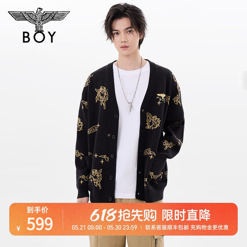 爱神降临BOYLONDON24情侣针织衫