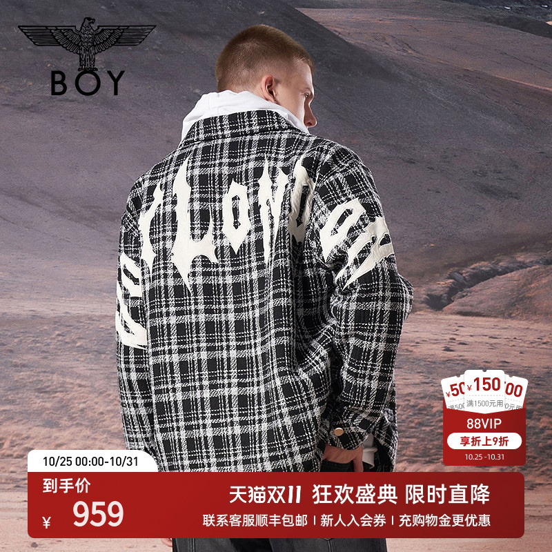 BOYLONDON休闲百搭衬衫外套