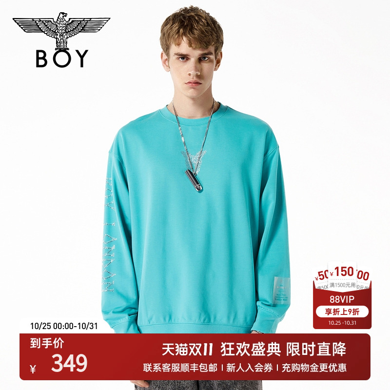 boylondon卫衣男女同款套头衫