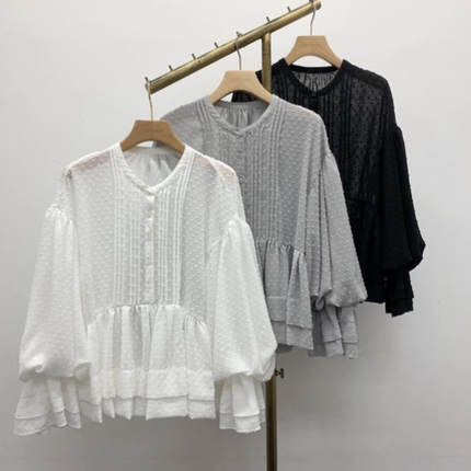 7折 现货 包邮 UMII日本代购cocodeal 日系温柔衬衫上衣 75618211