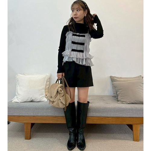 包邮税UMII 日代 lily brown 百搭高腰系腰带休闲短裤 LWFP255137