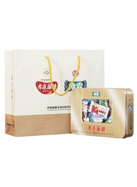 孝感麻糖神霖糖果300克铁听装12口味礼盒装糕点老字号湖北特产