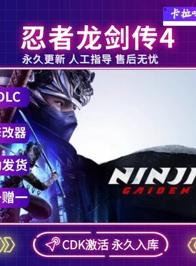 Steam正版忍者龙剑传4 CDK全DLC入库国区全球区NINJA GAIDEN 4
