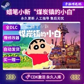 CDKEY永久入库PC中文版 小白激活码 蜡笔小新煤炭镇 Steam正版
