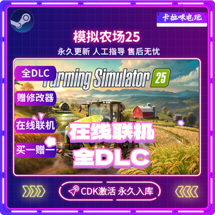 Steam正版 CDK在线联机好友联机电脑PC中文游戏 模拟农场25激活码