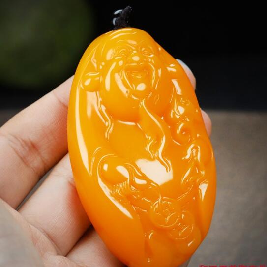 天然新疆和田玉黄玉籽料原石把件羊脂白玉文玩男女款百搭礼物