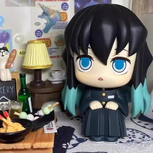 时透无一郎lookup鬼灭之刃富冈义勇模型公仔动漫模型女生日礼物