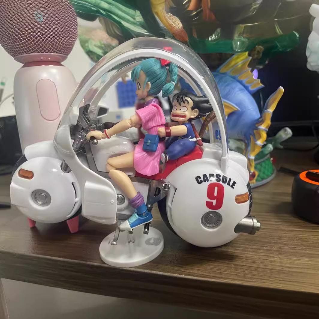 七龙珠小悟空摩托手办，GK