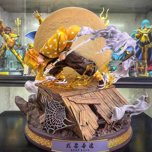 鬼灭之刃GK炎柱炼狱杏寿郎手办盲盒摆件周边礼物祢豆子炭治郎玩具