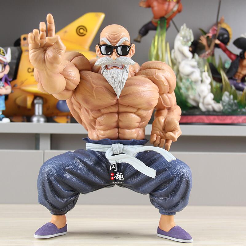 七龙珠 CS 肌肉强化 武天老师 龟仙人手办 动漫模型摆件 周边