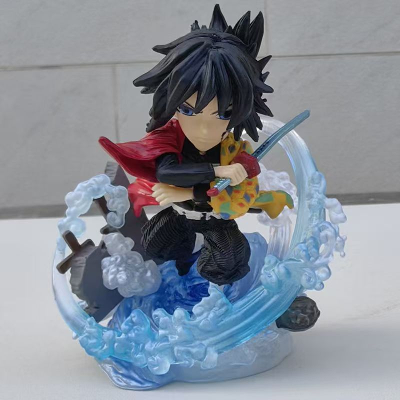 鬼灭之刃手办G5 伊之助 祢豆子 炭治郎 富冈义勇车载机箱摆件礼物