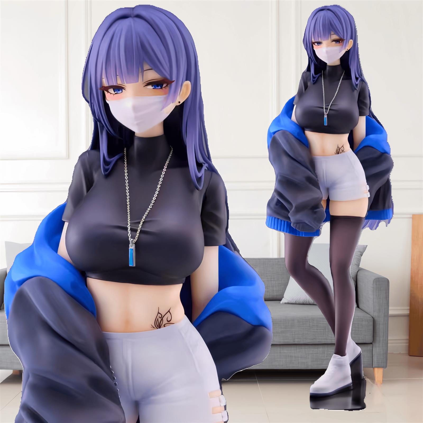 美少女系列口罩黑丝尤娜礼