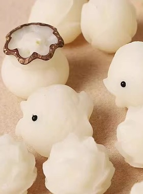 原生态白玉菩提子雕刻莲花散珠DIY佛珠手串手链配件吊坠配饰