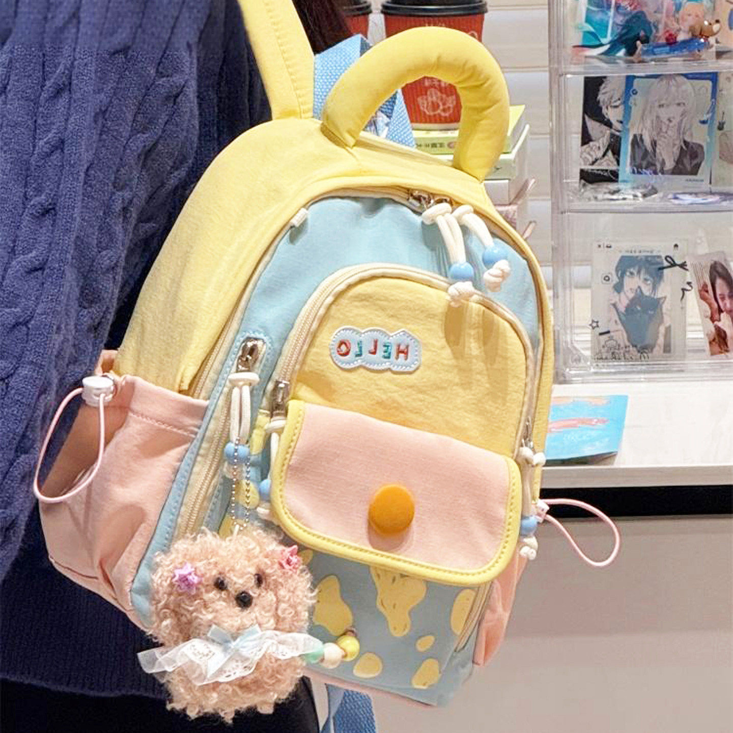 Chic Kiosk儿童春游研学小背包幼儿园书包女孩学生外出旅游双肩包