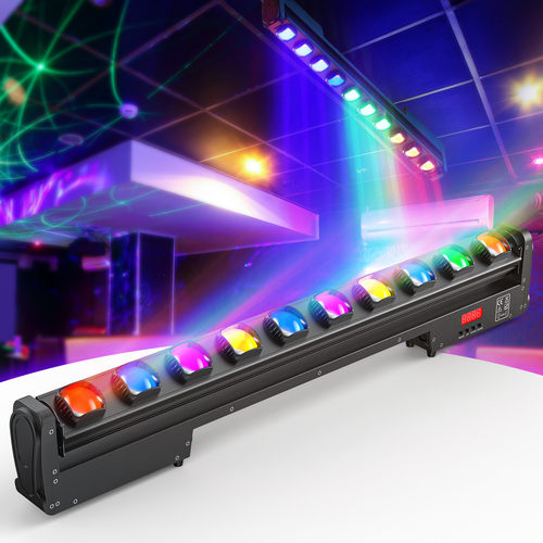 10颗40W led长条光束摇头染色灯RGBW Beam light酒吧距阵跑马灯