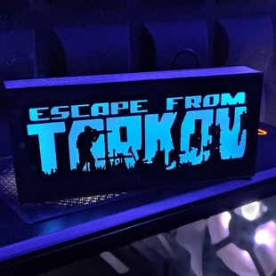 亚马逊 escape from tarkov创意灯箱夜灯游戏周边led灯气氛灯