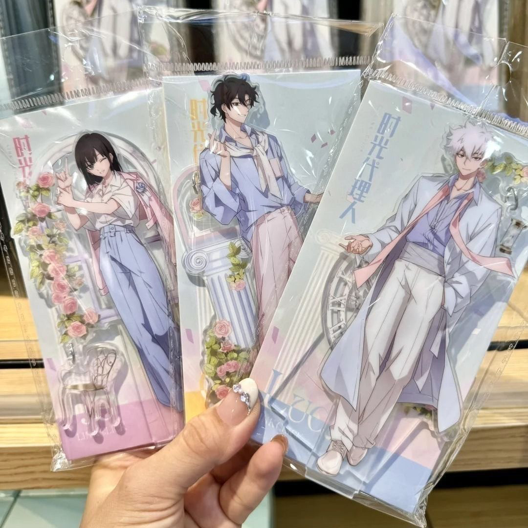 thumbnail for The new SG agent animation peripherals self-made Lu Guang high-value flower series hour stand ornaments are universal