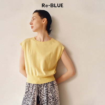 简约慵懒百搭小飞袖针织衫上衣