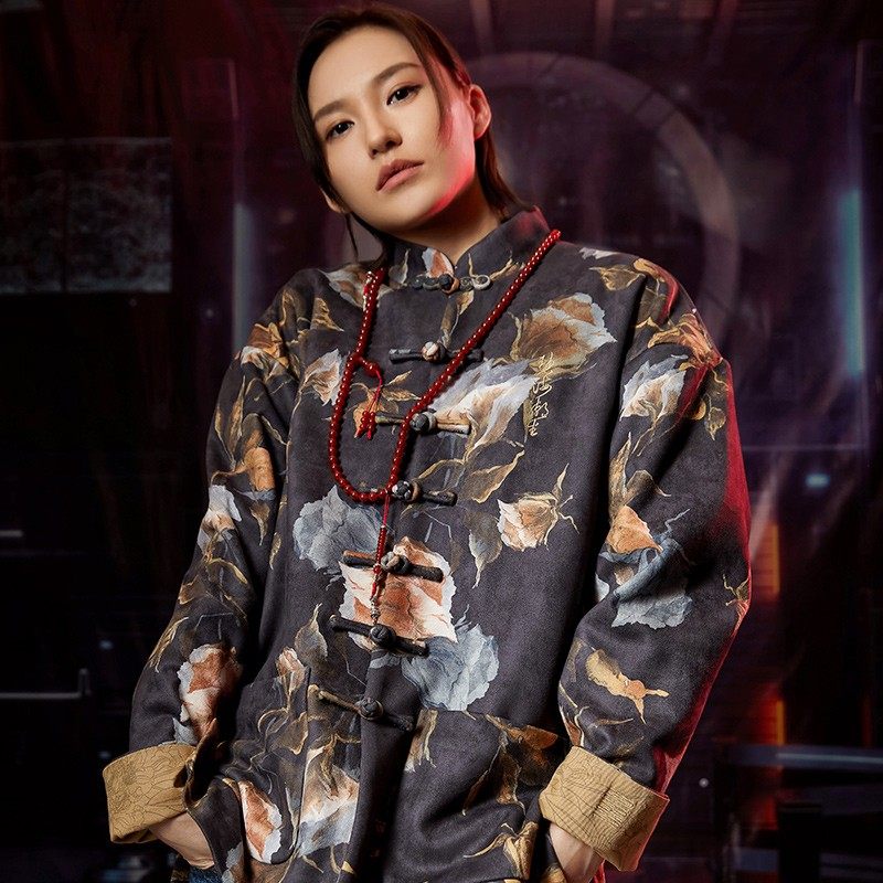 碧海潮生秋冬新款【花神】原创中国风国潮牌复古盘扣唐装外套男女,男装,唐装,淘宝优惠券,粉丝福利购,淘宝优惠卷