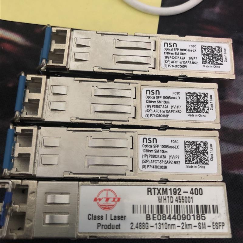 NOKIA设备拆机 NSN FOSC P02037.A2A SFP 1G 10KM 1310 光模块