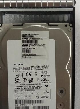 NetApp 硬盘 X412A-R5 600G15K SAS 3.5 108-00227 46X0886