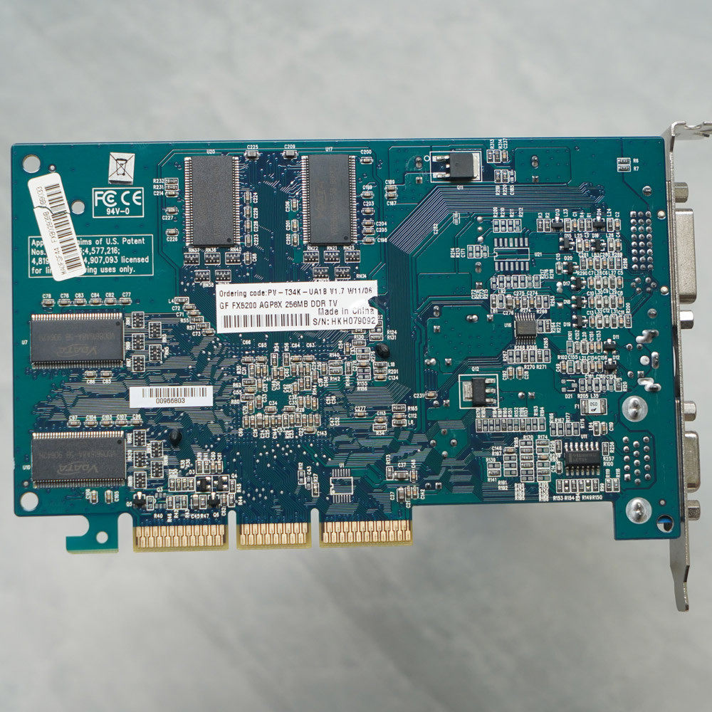 FX5200 256M AGP8X 经典 显卡