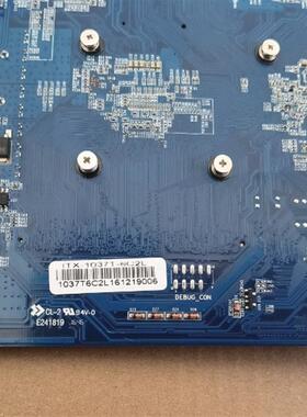 ITX-1037T-6C2C  1037U工控机 广告机 软路由 下载机 双千兆 6COM