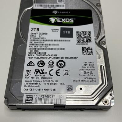 Seagate/2TB 128MB 7200转SATA 2.5企业硬盘ST2000NX0253
