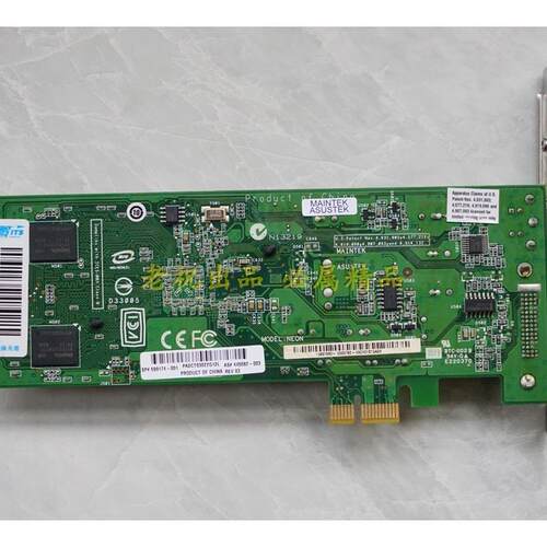 8400GS 599174 445682 ASUS NEON 双屏幕 PCIE 1X 服务器 显卡