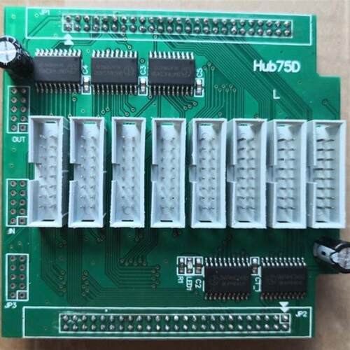LED控制卡转接板HUB75D 兼容HUB75 HUB75B 支持16扫