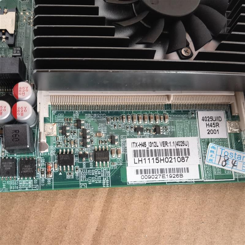 研域工控ITX-H45-I312L i3-4025u一体机广告机收银机主板 i3 4代