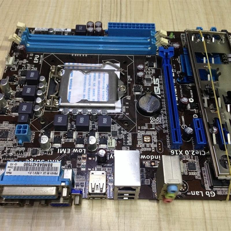 H61主板1155针 P8H61-M LX ,  PLUS R2.0 .-E 型号随机发货