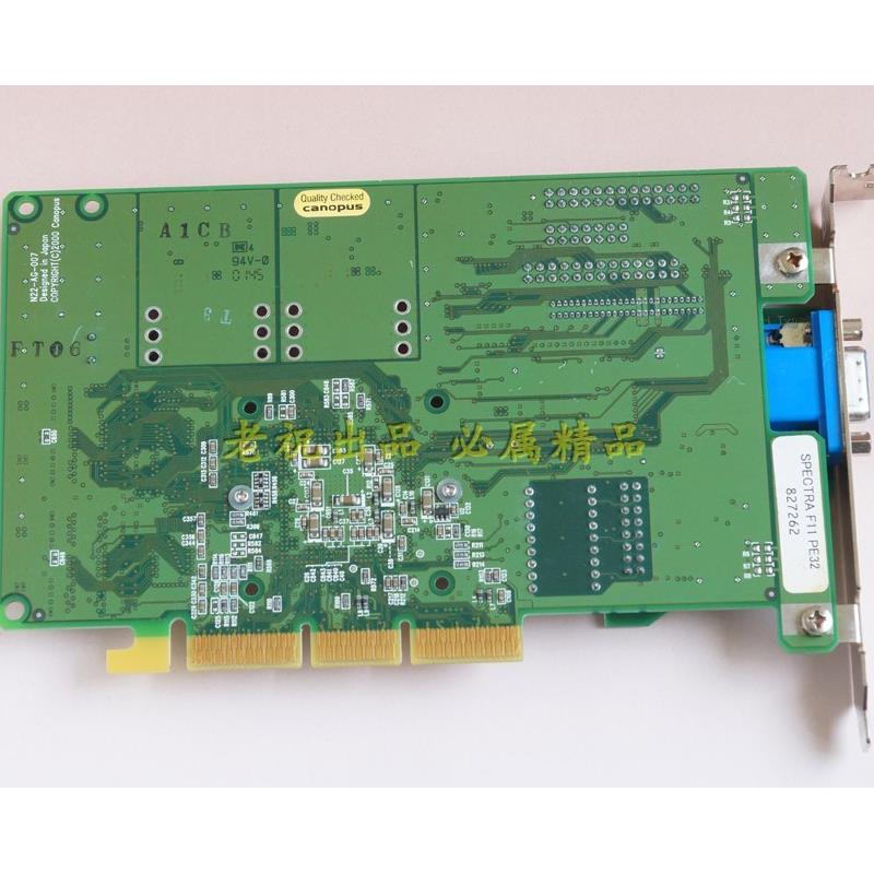 CANOPUS  SPECTRA  F11 PE Geforce2 MX400 AGP  显卡