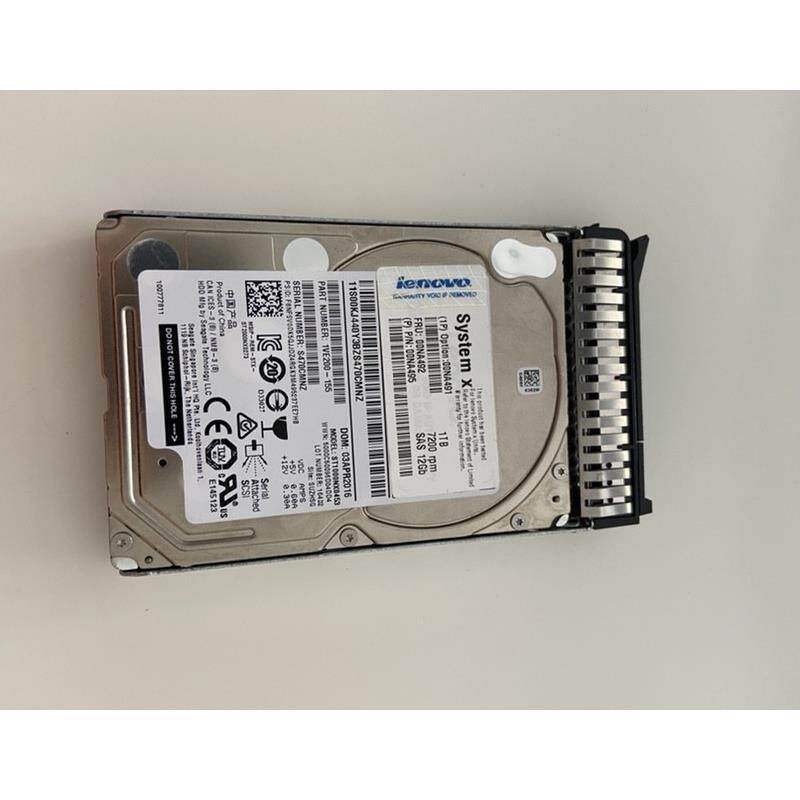 X3650M5 X3550M5 1T 7.2K 2.5 SAS 12Gb 00NA492 服务器硬盘