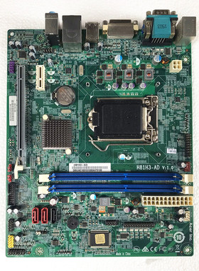 原装ACER宏基 商祺X4630主板 H81H3-AD V1.0 1150接口H81集成主板