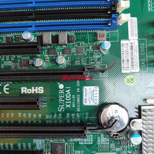 超微X10DAi REV 1.02图形工作站电脑主板E5-26系V3 C612芯片组