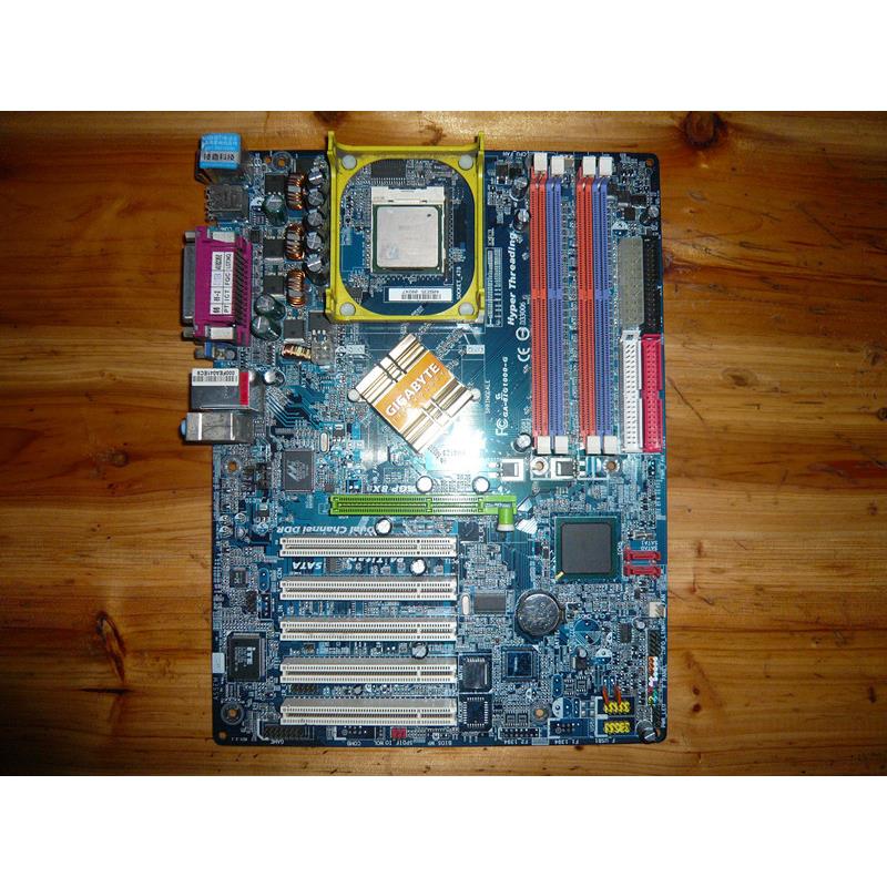 技嘉865G主板GA-8IG1000-G,5个PCI插槽 成色新超稳定板需要询价