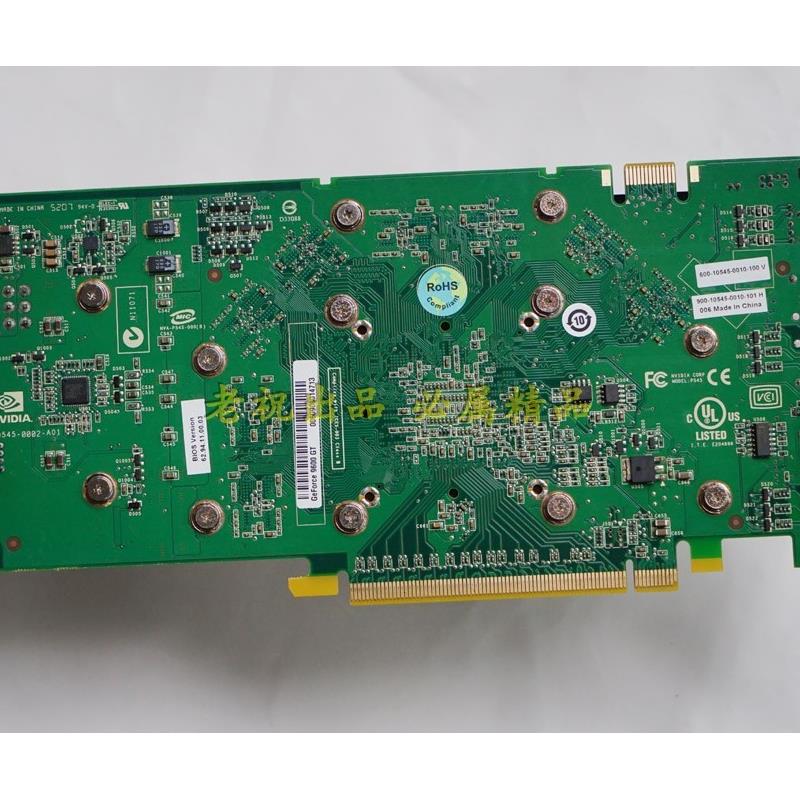 nVIDIA Geforce 9600GT 512M  P545 公版 单槽 游戏机 显卡