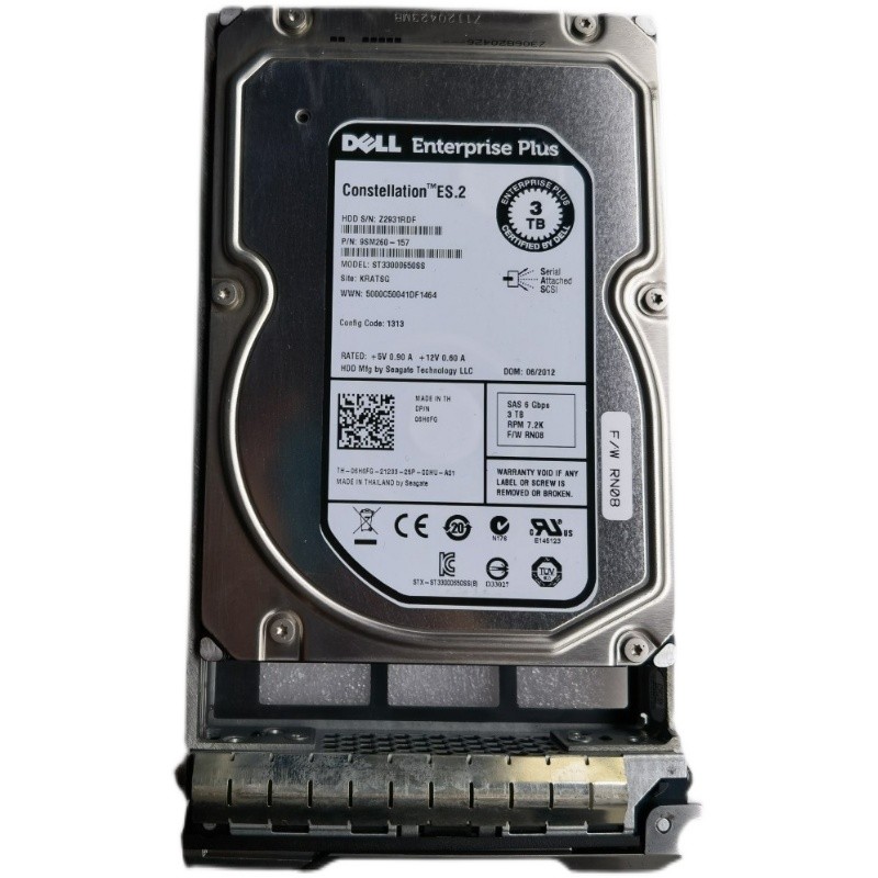 DELL 06H6FG 04CMD9 01CJF5 3TB 3.5 SAS EQ存储 PS存储