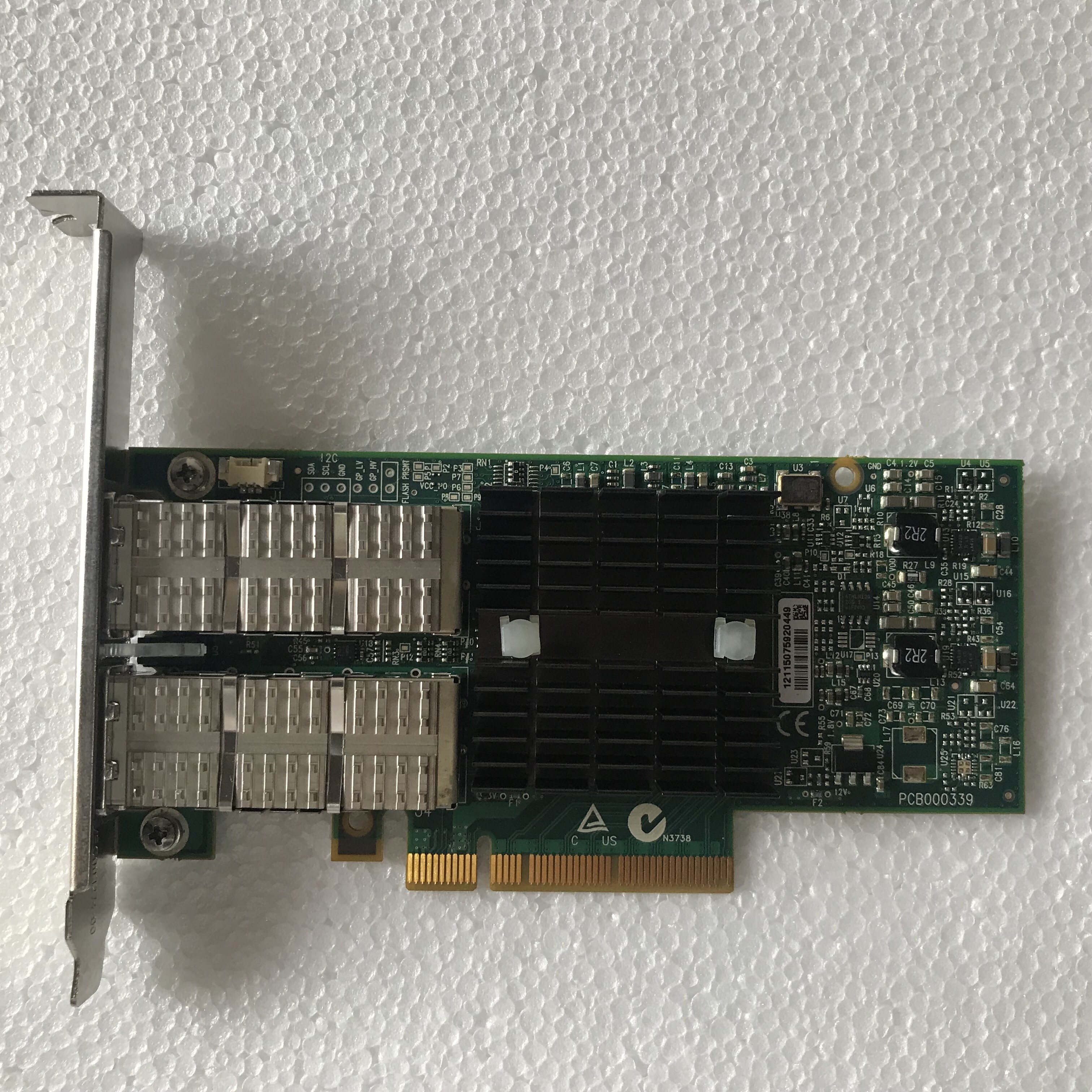 HP 656089 661685-001 649281-b21 544QSFP 56G网卡 MCX354A-FCBT