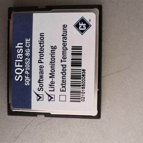 研华8G CF卡 SQF-P10S2-8G-CTE SQFLASH