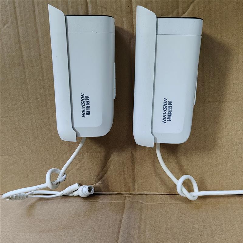 二手海康威视DS-2CD3T46WDV3-I3星光400万POE音频室外防水摄像机