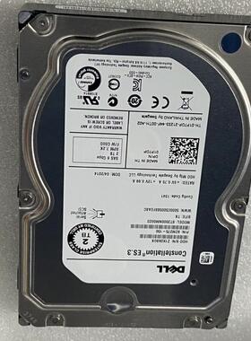 DELL ST2000NM0023 2T SAS 3.5寸 7.2K 01P7DP服务器硬盘