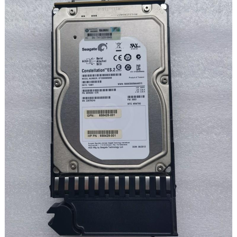 HP QK703A 656102-001 658428-001 658429-001 3T SAS 7.2K MSA