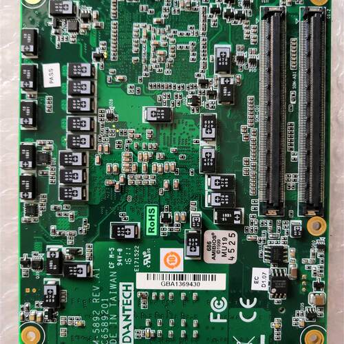 原装研华主板 SOM-5892FG-U3B1EINTEL I7-3615QE 2.3GHZ WITH ECC