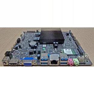 J3355超薄ITX主板板载4G内存一体机低功耗HTPC达菲数播12V电源