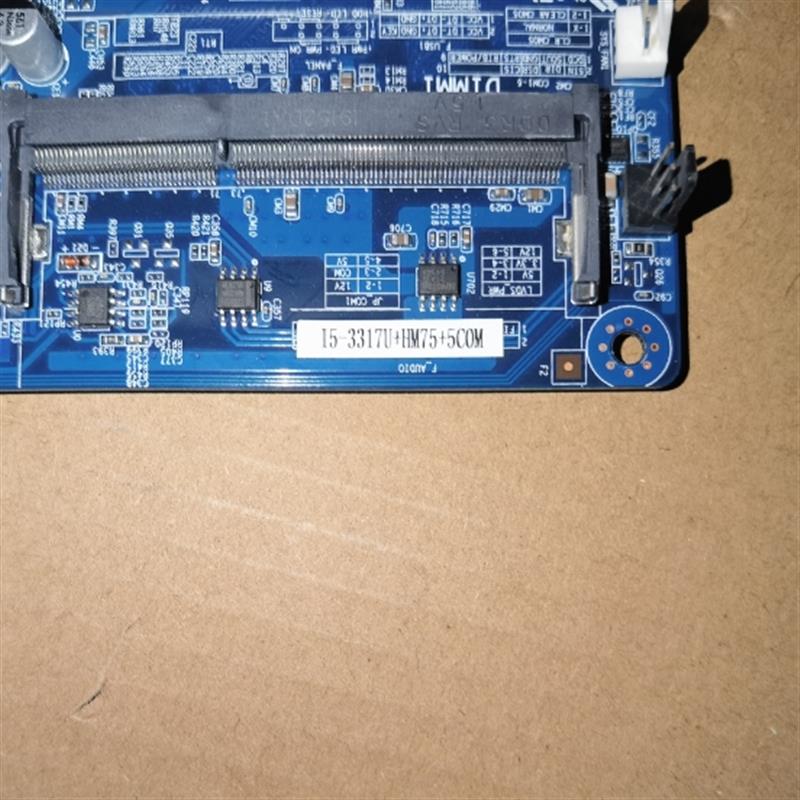 I5-3317U主板 带LVDS COM LPT USB 广告机一体机POS机收银机超薄