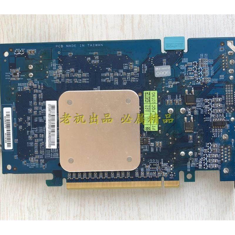 GIGABYTE NX73T256P 7300GT 256M PCIE 游戏显卡 静音