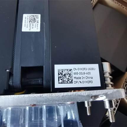 全新新品DELL/戴尔 Precision T3610 T5810工作站散热器风扇YH2R3